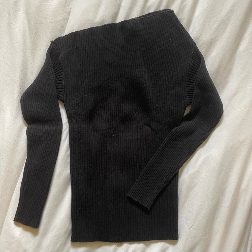 MAJORELLE x Revolve Twist Sweater Black Size Small